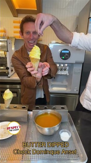 Butter on Ice Cream?! 👀🧈🍦 | 9.5M Views Later I Did It WITH Dominique Ansel