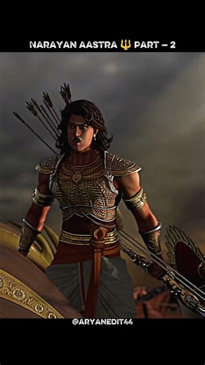 narayan aastra 🔱 part—2 | ashwathama | krishna💗 | arjun✨ | #kurukshetra #mahabharat #like ##viral ⚜️