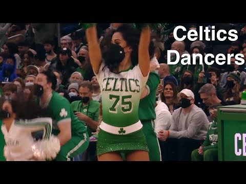 Boston Celtics Dancers - NBA Dancers - 2/13/2022 Dance Performance - Celtics vs Hawks