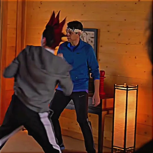 Hawk destroys Sensei Daniel's dojo 💀#cobrakai #cobrakaiedits #edit #shorts