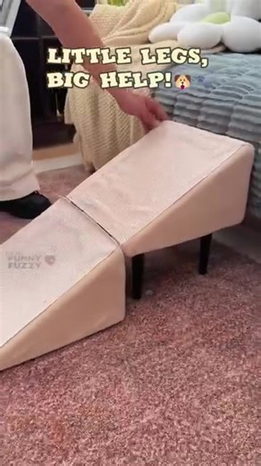 🐾 Freedom Without the Strain. Our 2-in-1 Wooden Dog Ramp & Step Stool gives your pet safe, confidence-boosting ways to reach sofas, beds, or favorite window spots. Switch between ramp and steps in seconds—no tools required. | Alanna Tyler Reisinger