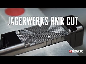 JagerWerks Trijicon RMR CNC Milling on a Glock 19 in the Haas VF4ss
