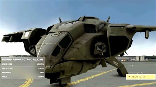 The Pelican From Halo Has Come To Microsoft Flight Simulator
