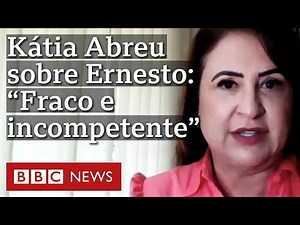 Ernesto Araújo é ‘um dissimulado’, diz Kátia Abreu, pivô de polêmica com ministro