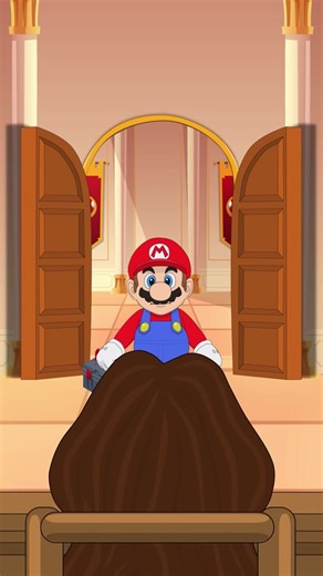 Mario Meets Pauline #funny #animation #supermariobros