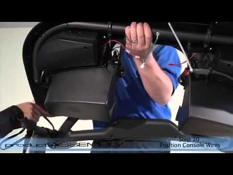 Assembly of the NordicTrack C900 Pro Treadmill