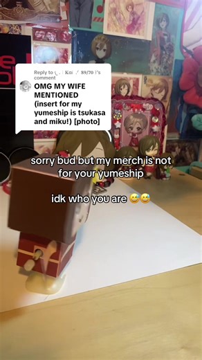 Replying to @𐔌 . ⋮ 𝐊α𝗂 .ᐟ ֹ𝟖𝟗/𝟕𝟎 ꒱ not saying yumeshipping is bad, im sayinf keep it on yumeshipping related videos, not claiming random ppls videos to be related to your yumeship 😭 anyways i love this stupid freaking windup toy || #fyp #meiko #vocaloid #viral #figures