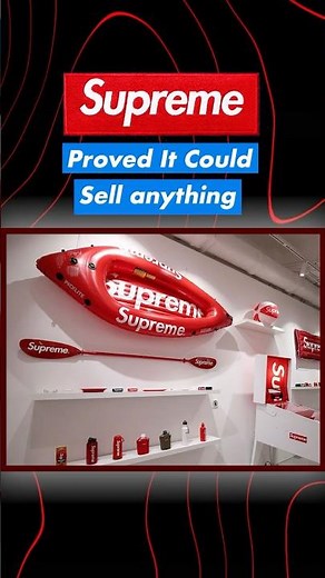 Supreme Proved It Could Sell Anything #supreme #streetwear #entrepreneurship #businessnews #fashion