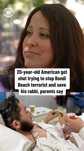CBS News on Instagram: "A 20-year-old American wounded in the Bondi Beach terrorist attack was shot while trying to help others, his parents tell CBS News’ @anna.coren . After gunfire erupted, he ran to assist an injured police officer, using his shirt as a tourniquet, then urging the officer to hand over his weapon in an attempt to stop the terrorist and save his rabbi, who later died before his eyes. #australia #sydney #shooting"