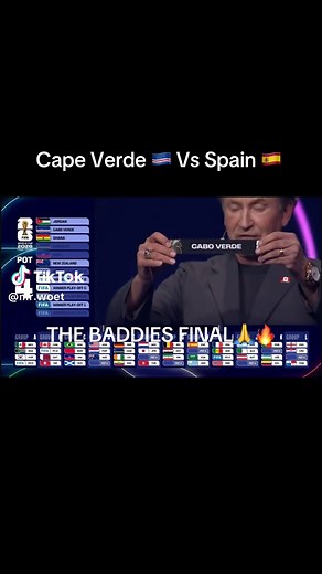 Cape Verde vs Spain Football Match Highlights
