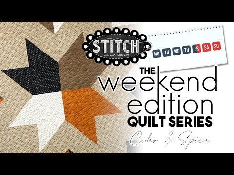 The Weekend Edition Quilt Series | Cider & Spice | July 2025 | Lisa Bongean | Primitive Gatherings