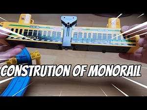 🚆 Tomy Plarail Monorail Construction – Full Build & Test Run! 🚄 火車世界 電車の世界 Plarail tomica world