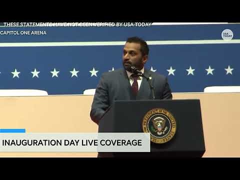 Full speech from Kash Patel, FBI director nominee, makes promises after Donald Trump inauguration