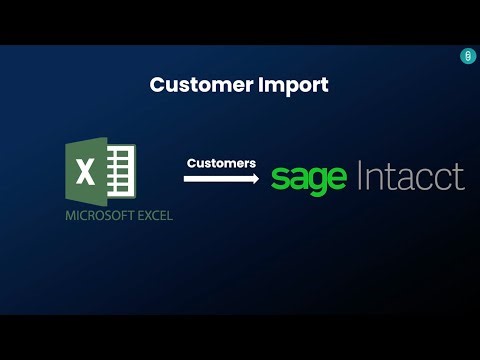 Demo: Consume Excel Files and integrate directly into Sage Intacct