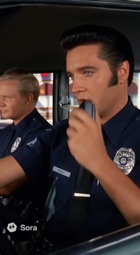 ELVIS PRESLEY STARRING ON ADAM 12 AS A COP