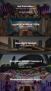 🌆🎆 Complete Guide to Ramadan Events in Dubai 2026 | Best Places to Celebrate Ramadan in Dubai