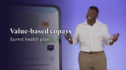 Value-based copays | Surest health plan