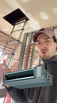 Installation clim gainable, les débuts… #renovation