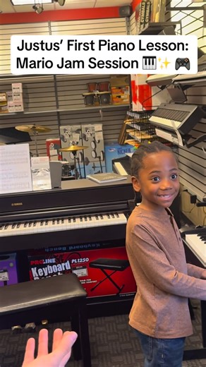 DATUS on Instagram: "So Justus just had his first piano lesson! I teach him as much as I can but I am no pianist. His teacher specializes in film composition and jazz and teaches at @berkleecollege. So far we couldn’t be more pleased. After his lesson something really cool happened. He met one of the staff and they ended up having a Super Mario jam session together. Justus loves learning music from movies and has been inspired by @briantylermusic , who composed the music for my show here in Las 
