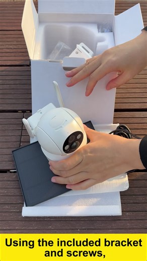 Use it with you, and protect the whole family with peace of mind.#hdcamera #Securitycamera #360camera #solarcamera #tiktokindia