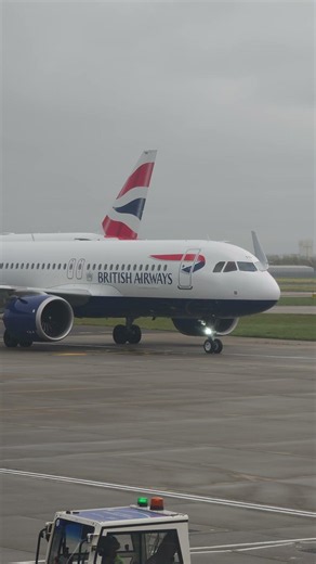 British Airways Airbus A320 G-TTSB at LHR ✈️ #shorts