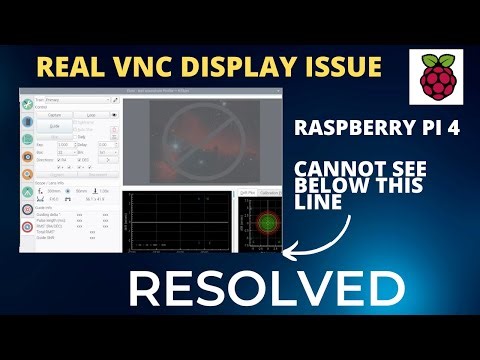 Real VNC Display Issue RESOLVED remote login to Raspberry Pi - cannot see bottom of window
