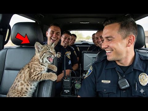 A Trapped Bobcat Screamed for Help - What This Police Officer Did Changed Everything
