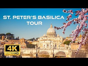St. Peter's Basilica Tour 🇻🇦 4K HDR: Full Church Walk & Interior View (No Crowds)