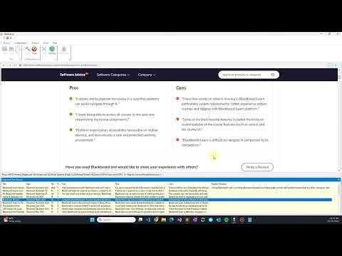 Web Scraping SoftwareAdvice.com Reviews using WebHarvy