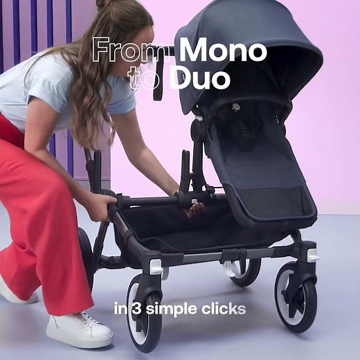 Bugaboo Donkey 5 - From a Single Stroller to Double Stroller for two just like that! | Bygge Bo