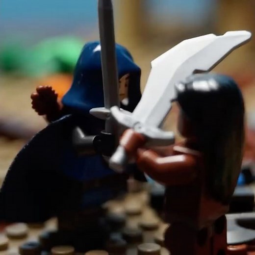 Lego Lord of the rings #lego #legoanimation #legostopmotion #legocastle #legolordoftherings