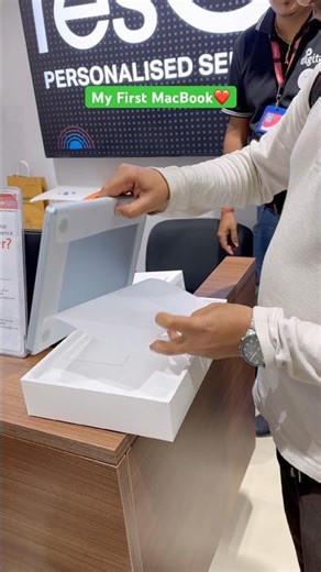 My First MacBook❤️ #macbook #siliguri