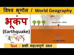 World Geography : भूकंप (Earthquake) & All Important Questions