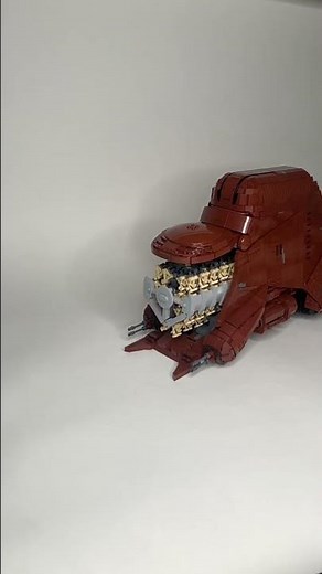 Lego MTT With Droid Rack Moc - Minifigure Scale - Instructions @ rebrickable.com