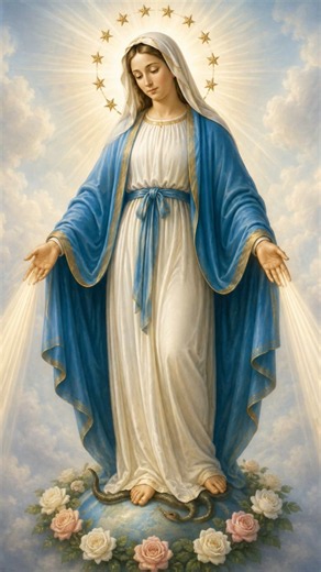 Nossa Senhora das Graças intercedei pela paz no mundo e e no Brasil e nas nossas famílias!🙏🙏🙏 #fe