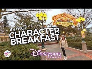 Character Breakfast at Plaza Gardens in Disneyland Paris