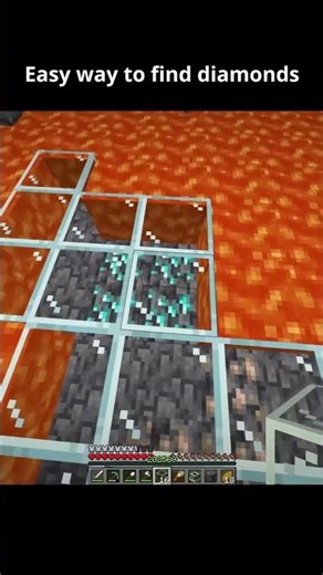 Easy Way To find Diamond (Minecraft) 💀....