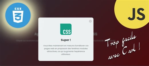 Animer une fenêtre modale en CSS - Extrait de formation | Tuto.com