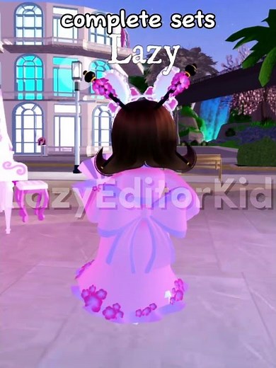 Sets I own in RH!!||#shorts#RH#royalehigh#sets#edit