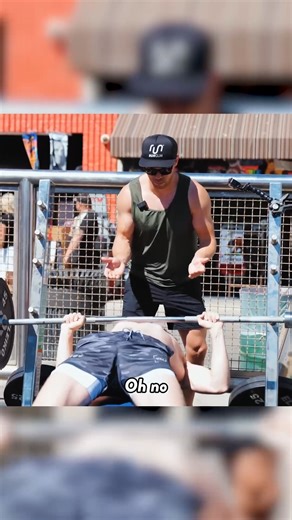 1M views · 6.6K reactions | Making People Prove their Benchpress Max! 藍 | Nick Symmonds | Facebook