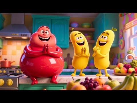 Cuenta los Frutos 🍎🍌🍇🎵 | Canción Infantil, Nursery Rhyme y Baby Song en Español ✅ Aprende