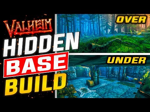Valheim - How To Build a HUGE Underground Base Guide & Showcase // Hidden Base Speedbuild/Tutorial
