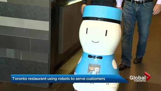 Toronto restaurants using robots to serve customers