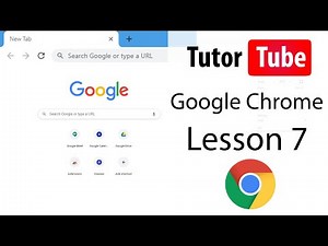 Google Chrome - Tutorial 7 - Sign in with Google Account