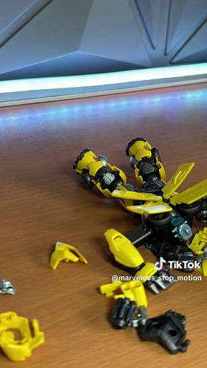 Blokees Bumblebee Assembly Stop Motion 🔥 #fyp #stopmotion #figtokcommunity #actionfigures #sentineltoys #marvellegends #shf #shfiguarts #mafex #medicomtoy #figma #hottoys #hottoyscollectibles #stickybones #lego #comics #movies #manga #robotchicken #viral #streak