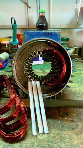 sl mitor winding #solex 01 hp rewind repair