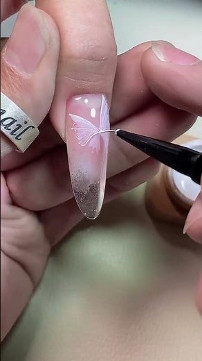 Master the Butterfly Brushed Nail Art - DIY Tutorial