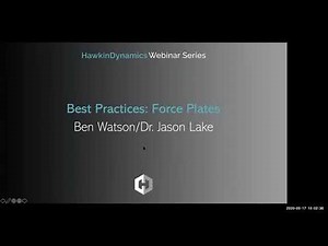 Talkin' Force Episode 02: Best practices in Force Plate Testing with Ben Watson