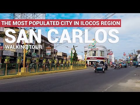 San Carlos City Pangasinan | The Most Populated City in Ilocos Region | Walking Tour