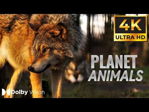 Planet Animals 4K HDR 🌍 Wildlife Documentary | The Beauty of Nature in Ultra HD